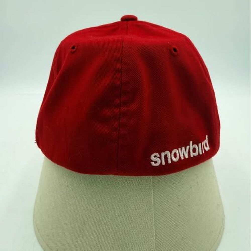 Snowbird Red Baseball Cap Size S-M - Picture 4 of 7